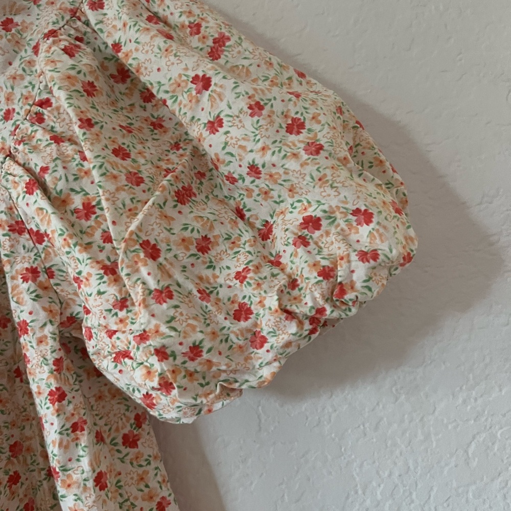 Studio M Floral Ruffle Dress - Picture 3 of 5